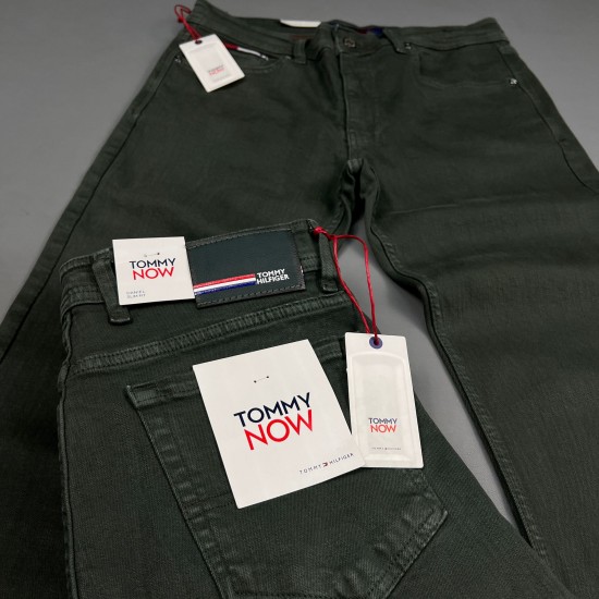 Tommy Hilfiger Normal Kalıp Likralı Jeans