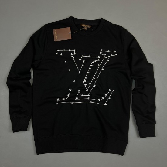 Louis Vuitton 3 İplik Pamuklu Sweatshirt