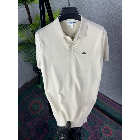 Lacoste Merserize Triko Düğmeli Polo Yaka
