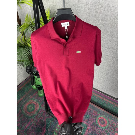 Lacoste Merserize Triko Düğmeli Polo Yaka Lacoste Merserize Triko Düğmeli Polo Yaka