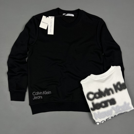 Calvin Klein Pamuklu 3 iplik  Sweatshirt