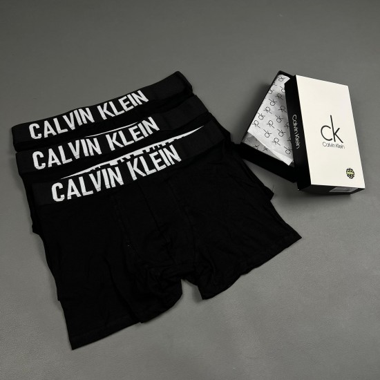 Calvin Klein 3lü kutu Boxer